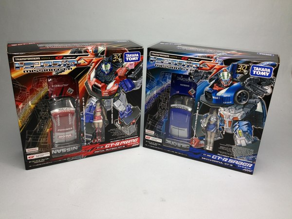 Transformers Super GT Optimus Prime And Star Saber Figures In Box Image (1 of 1)